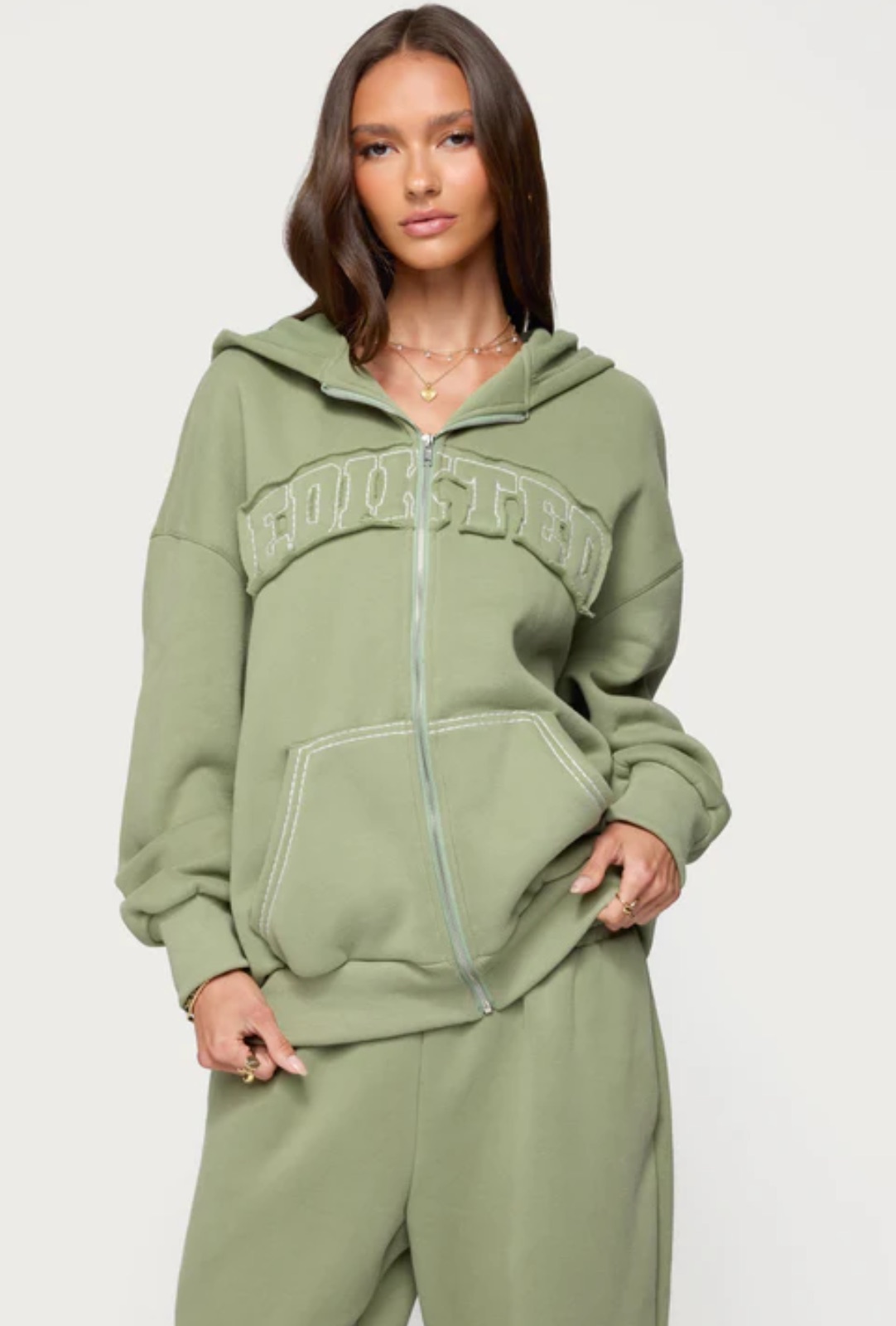 Model wearing Edikted womenswear