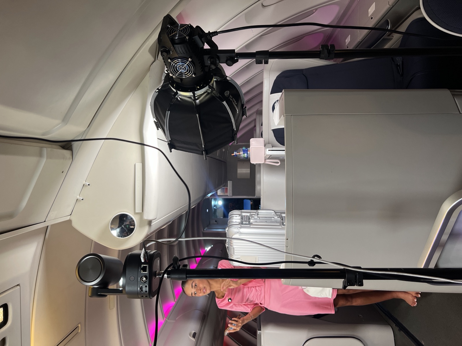 Glow For It host demonstrating a bundle on the studio set