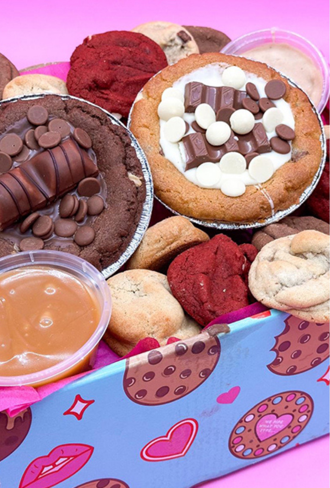 A box of Ooh & Aah cookies